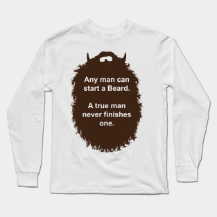 Star a Beard Long Sleeve T-Shirt